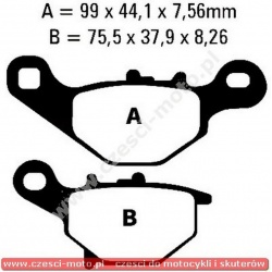 Klocki hamulcowe EBC FA230TT