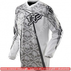 Bluza FOX Crossbones w kolorze białym - rozmiar L
