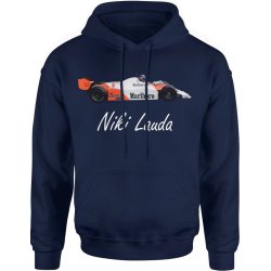  Bluza męska z kapturem Formula 1 Niki Lauda granatowa