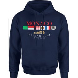  Bluza męska z kapturem Monaco Racing Club granatowa