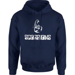  Bluza męska z kapturem Scorpions granatowa