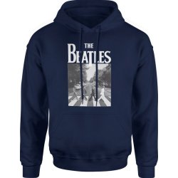  Bluza męska z kapturem The Beatles granatowa
