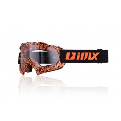  Gogle IMX Mud Graphic orange/black szyba jasna