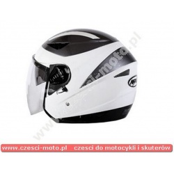 KASK NAXA JET S8B z blendą