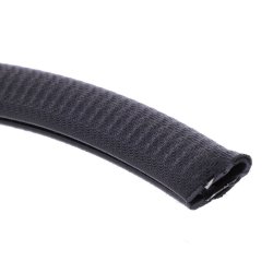  Kedra elastyczna ochrona krawędzi 1m [czarny] 17mm dla profilu 1-4mm