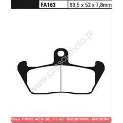 Klocki hamulcowe EBC FA163 APRILIA CAGIVA