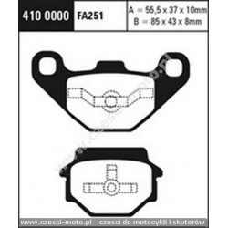 Klocki hamulcowe EBC FA251