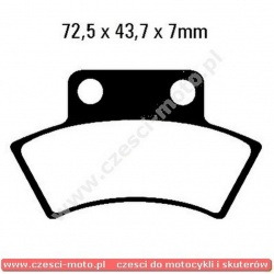 Klocki hamulcowe EBC FA232TT