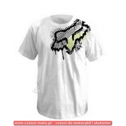 Koszulka FOX Breakaway S/S Tee White  - rozmiar L