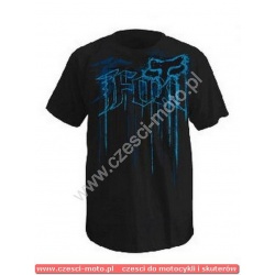 Koszulka FOX Dooped  S/S Tee Black - rozmiar L