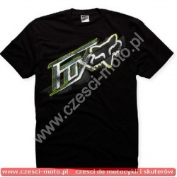 Koszulka FOX Linear Block Tee Black - rozmiar L