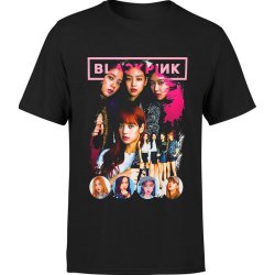  Koszulka męska Blackpink kpop black pink kpop