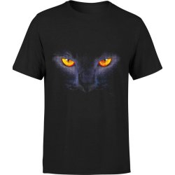  Koszulka męska Kot z kotem oczy kota