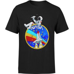  Koszulka męska Nasa Zabawny Kosmonauta Kosmos