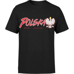  Koszulka męska Polska Biało Czerwoni Kibica 