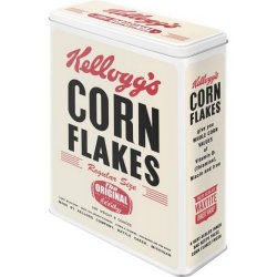  Metalowa Puszka XL Kelloggs Corn Flakes