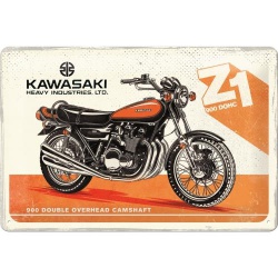  Metalowy Plakat 20 x 30cm Kawasaki Z1