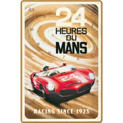  Plakat 20x30 24h Le Mans Red Car