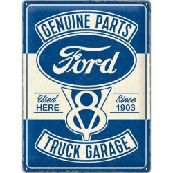  Plakat 30x40cm Ford - V8 Truck Garag