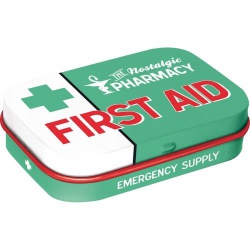  Pudełko z cukierkami - Mint Box First Aid Green