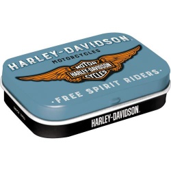  Pudełko z cukierkami - Mint Box Harley-Davidson Logo Blue