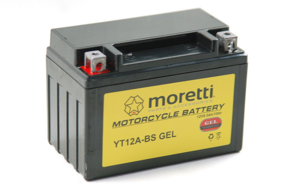 Akumulator AGM (Gel) MT12A-BS 12V 9.5Ah Moretti