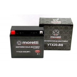  Akumulator AGM (Gel) MTX20-BS 12V 18Ah Moretti
