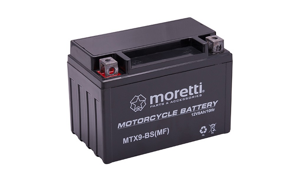 Akumulator AGM (Gel) MTX9-BS 12V 8Ah Moretti
