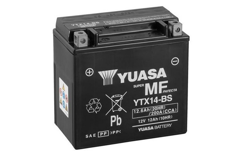 Akumulator bezobsługowy YUASA YTX14-BS (DMH14-12B)