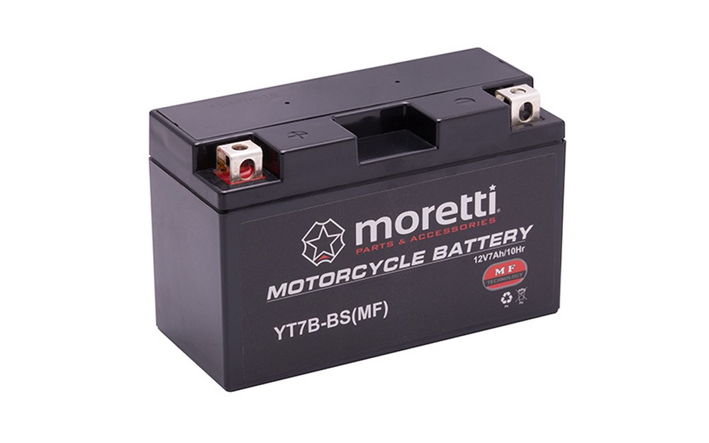 Akumulator kwasowo-ołowiowy MT7B-BS 12V 6.5Ah Moretti