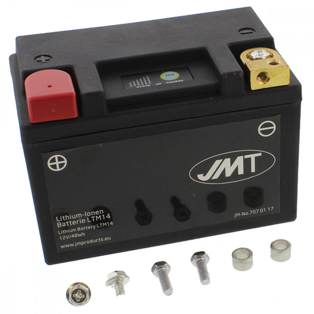  Akumulator litowo-jonowy JMT LTM14 Li-Ion z wskaźnikiem wodoodporny