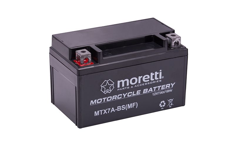 Akumulator żelowy YTX7A-BS Moretti