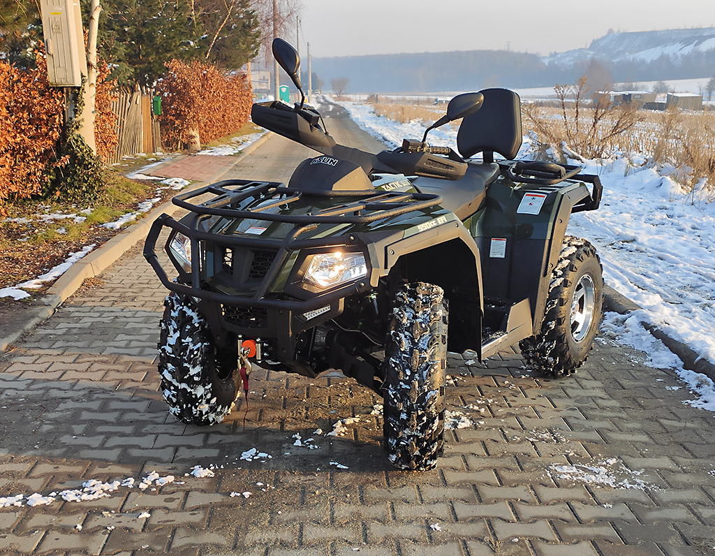 BLACK WEEK- ATV / Quad Hisun Tactic 550 EFI T3b homologacja 4X4  2023