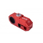 Blokada z Alarmem Griplock na manetkę i dźwignię czerwony