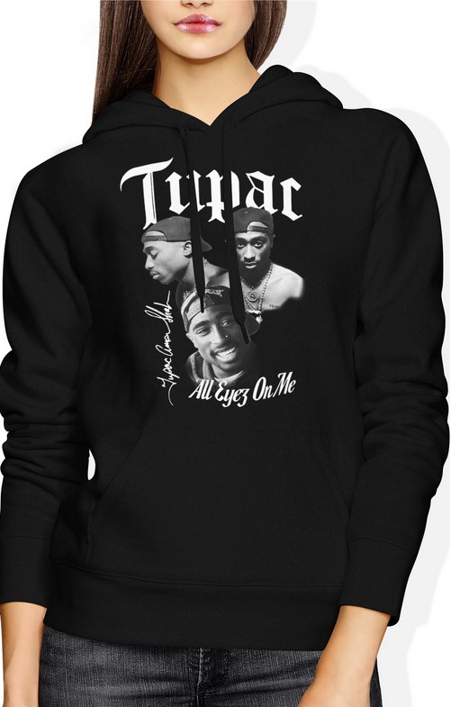 Bluza damska z kapturem 2Pac Tupac streetwear