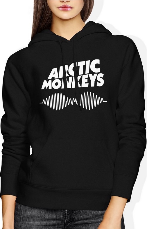 Bluza damska z kapturem Arctic Monkeys muzyczna