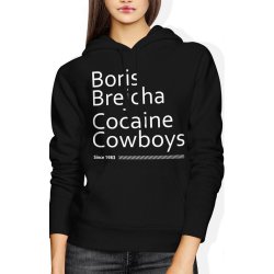  Bluza damska z kapturem Boris Brejcha dj muzyczna dla fana techno trance cowboys