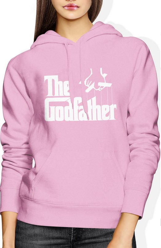 Bluza damska z kapturem Godfather Ojciec Chrzestny różowa