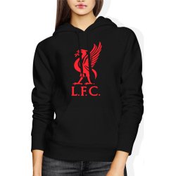  Bluza damska z kapturem Liverpool F.C. piłkarska