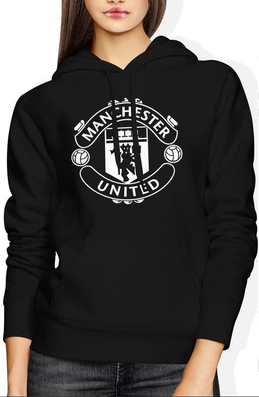 Bluza damska z kapturem Manchester United prezent sport piłkarska