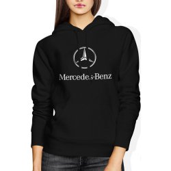  Bluza damska z kapturem Mercedes-benz logo