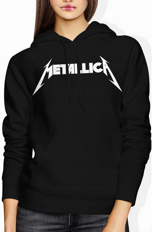 Bluza damska z kapturem Metallica