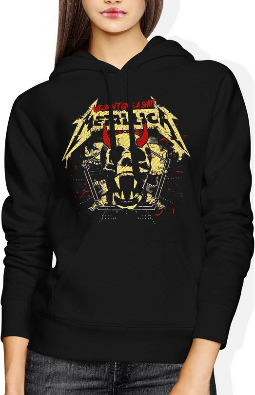 Bluza damska z kapturem Metallica We Dont Give A Shit
