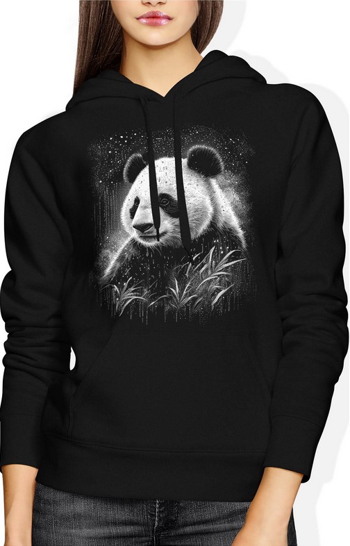 Bluza damska z kapturem Miś Panda
