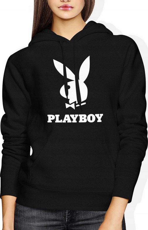 Bluza damska z kapturem Playboy Króliczek Playboya