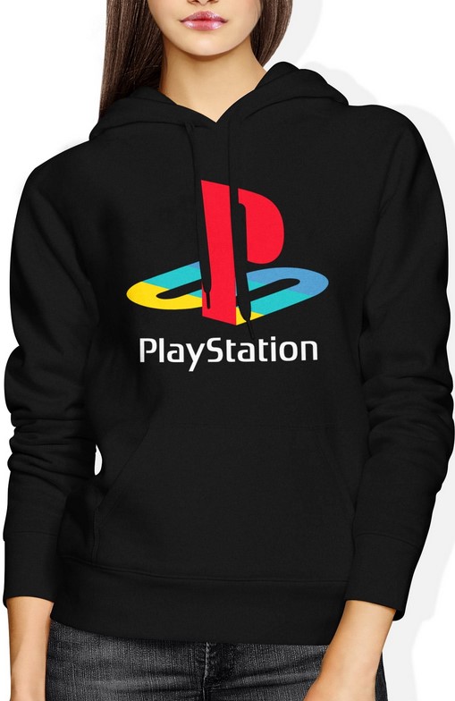 Bluza damska z kapturem Playstation PS