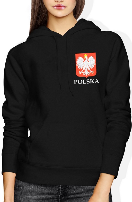 Bluza damska z kapturem Polska Patriotyczna