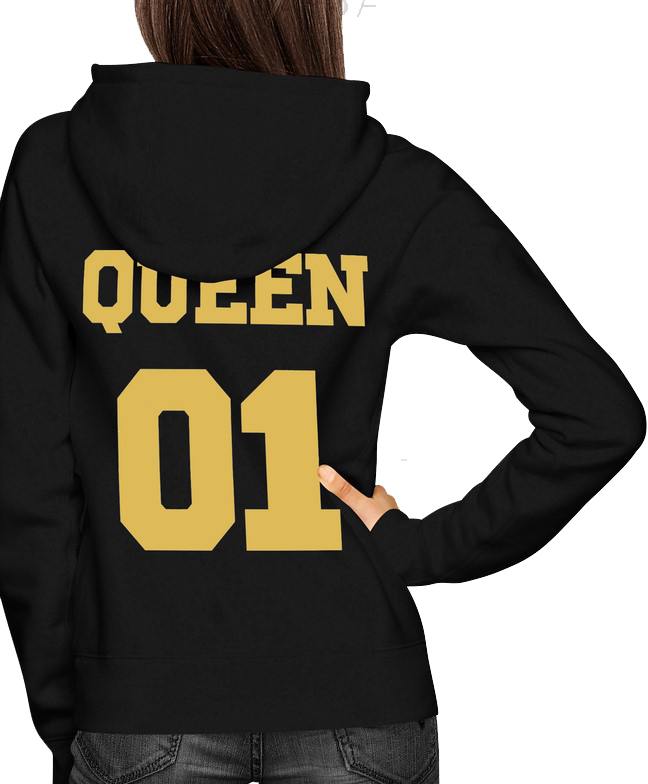 Bluza damska z kapturem Queen 01 Królowa