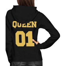  Bluza damska z kapturem Queen 01 Królowa