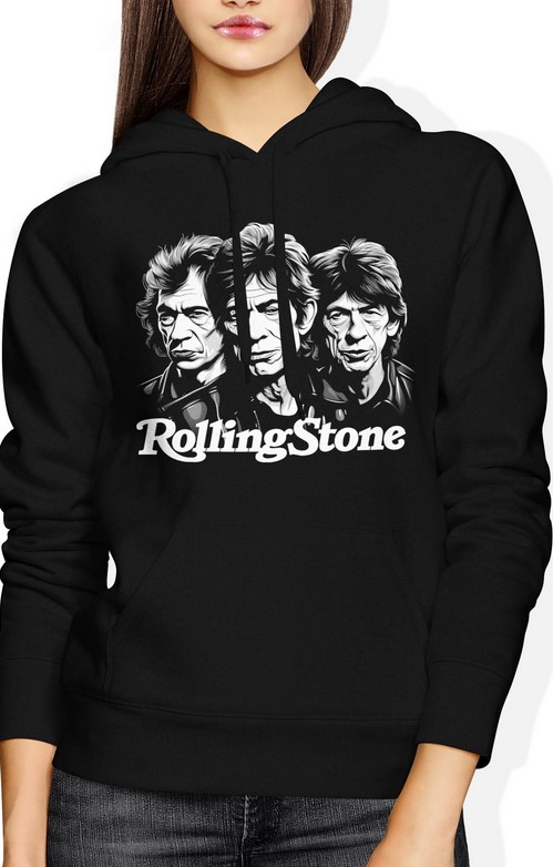 Bluza damska z kapturem Rolling Stones Mick Jagger